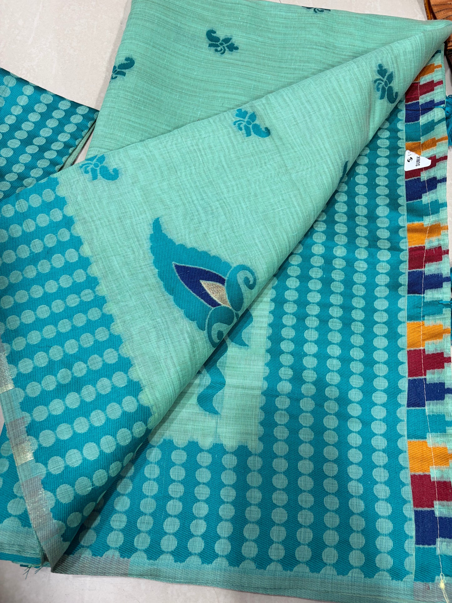 jamdanisaree with patternblouse