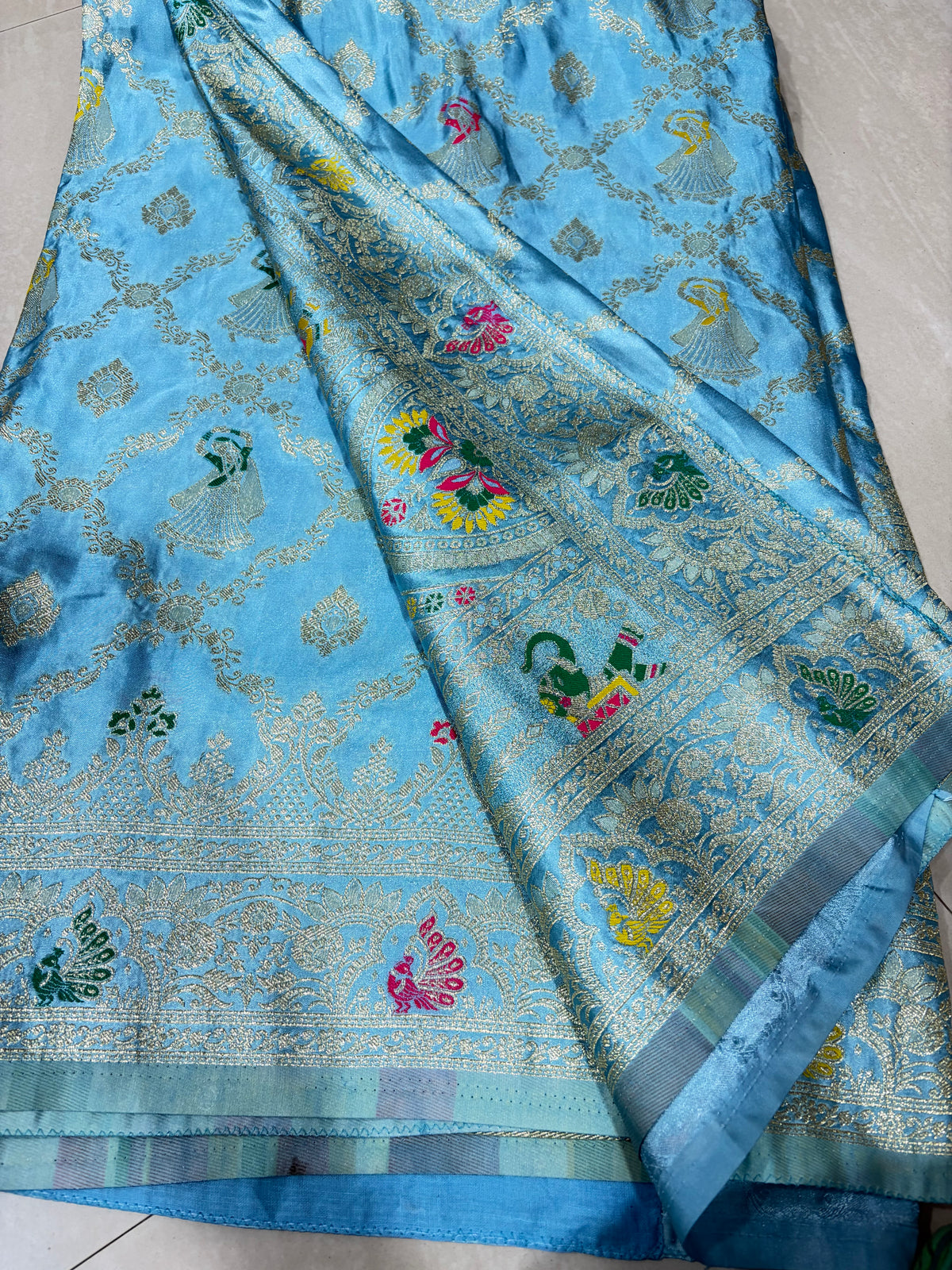 #mushroosilksaree #banarassaree #patternblouse