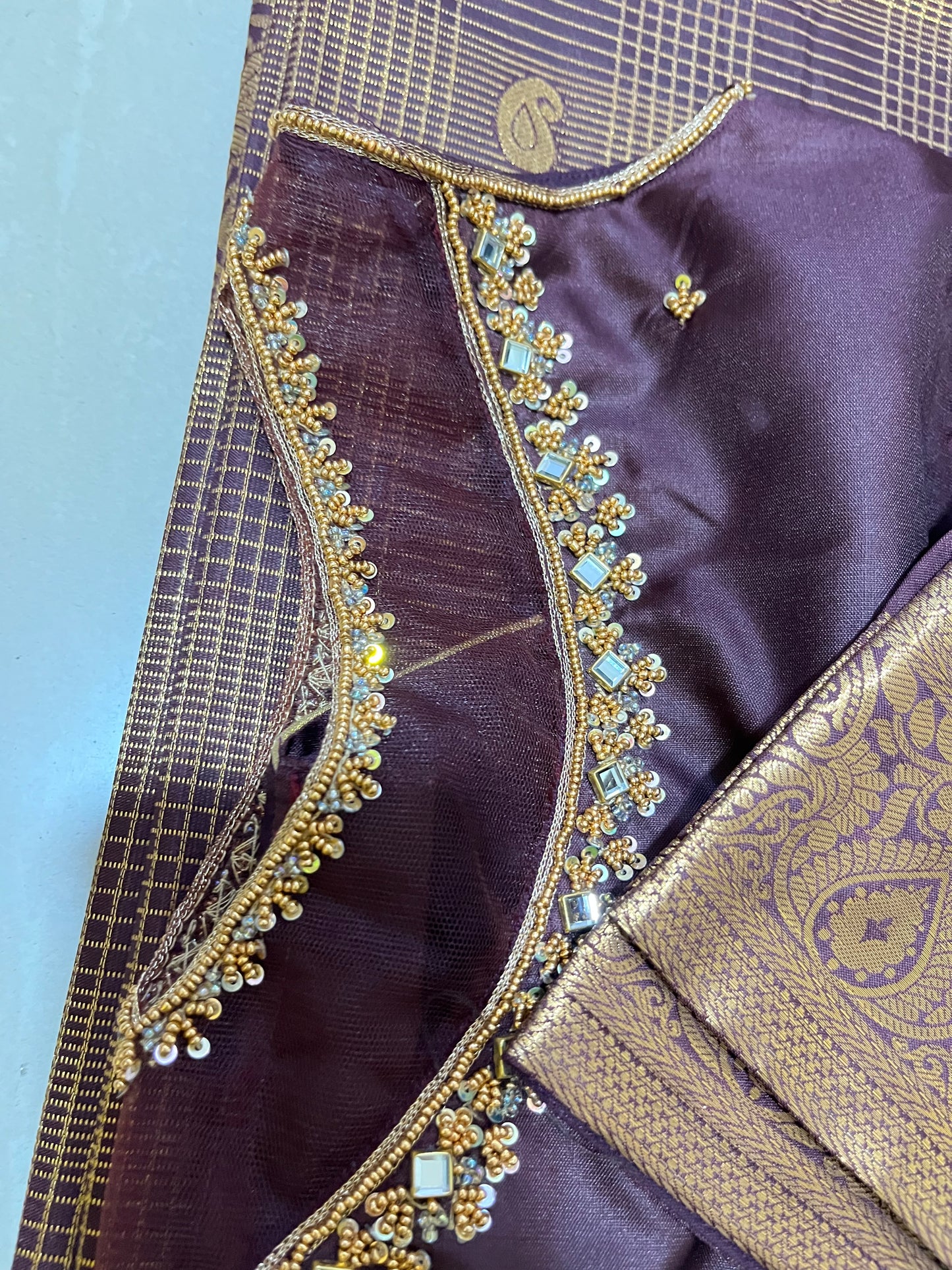 #kanchipattusaree #maggamworkblouse