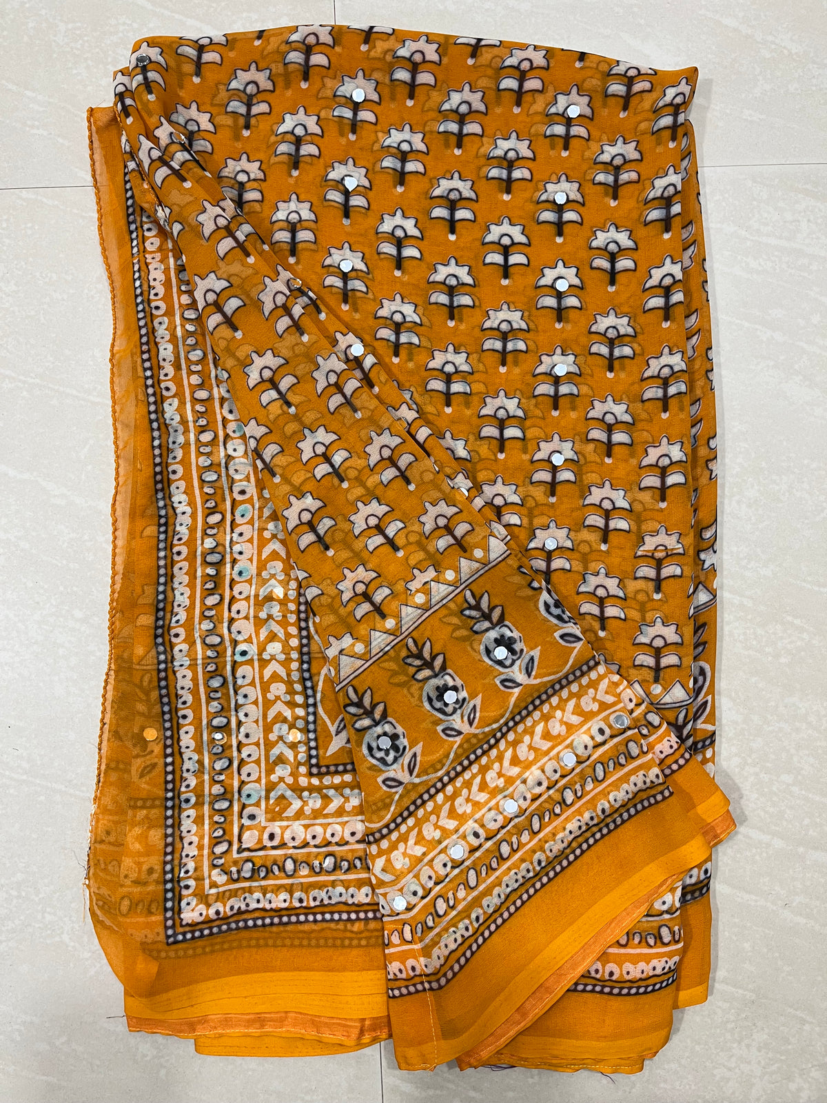 Georgette saree