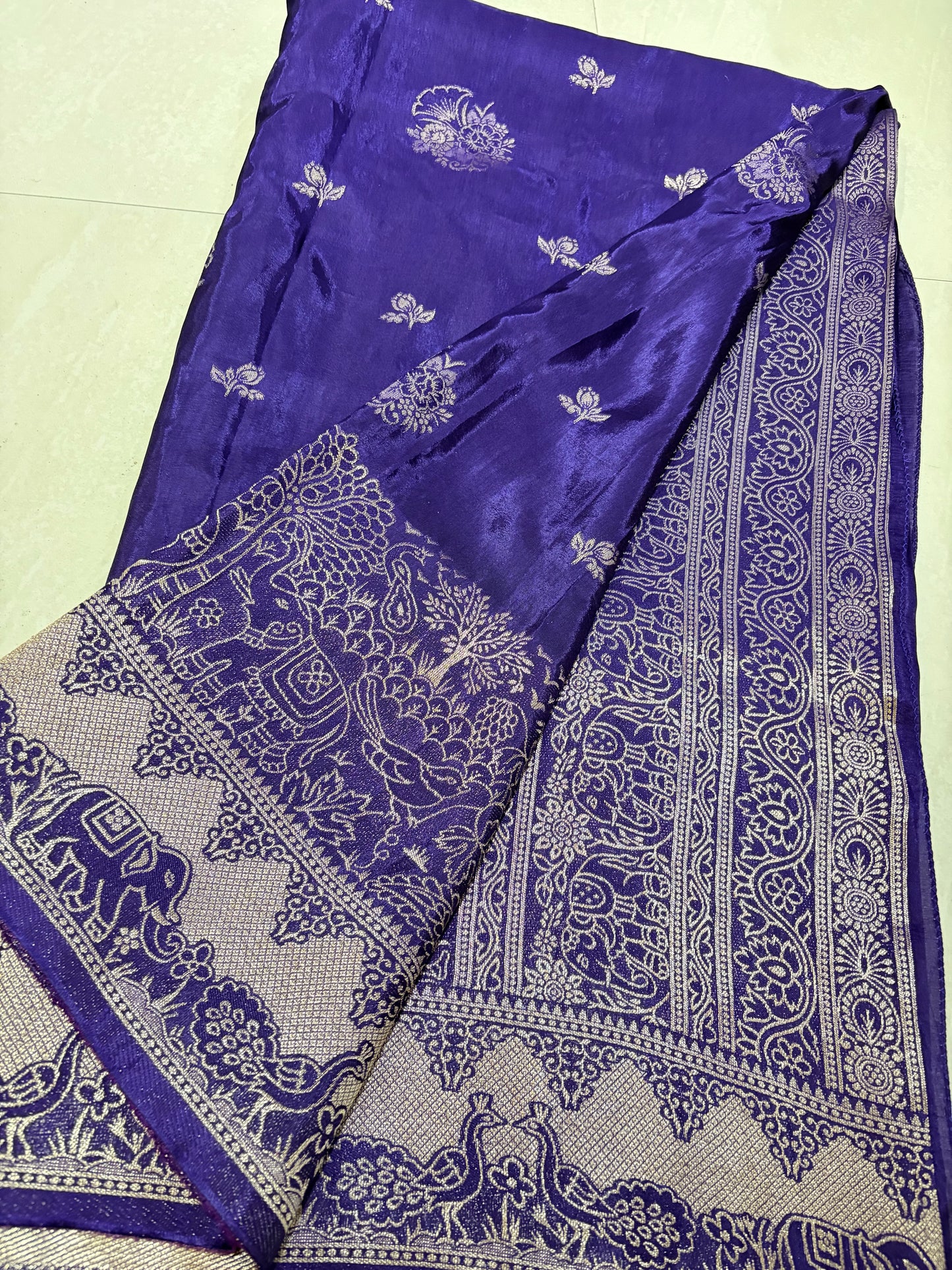 #mushroomsilksaree #patternblouse