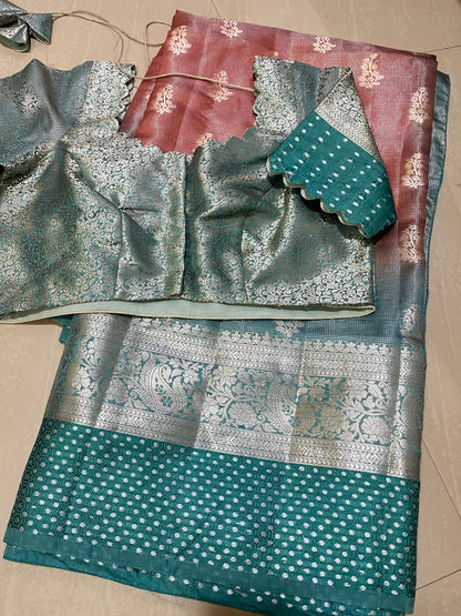 #banarasisaree #patternblouse