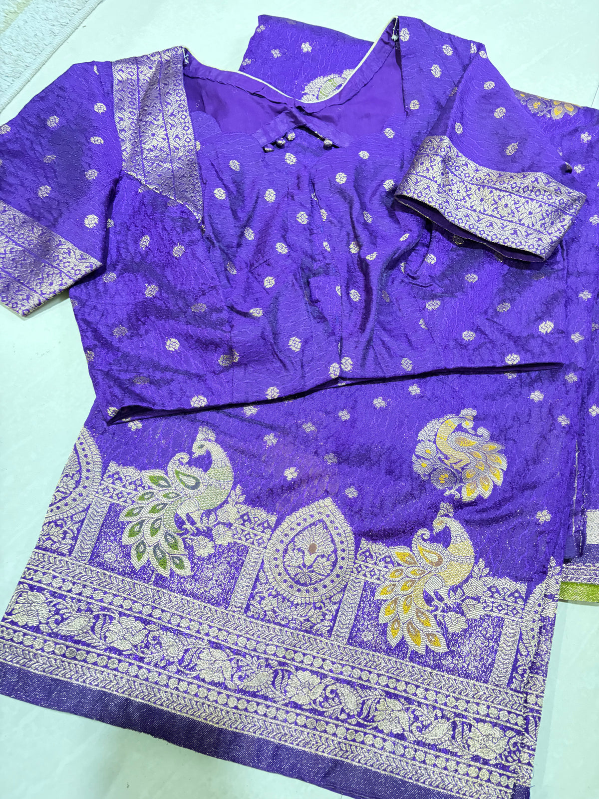 #banarassaree #patternblouse
