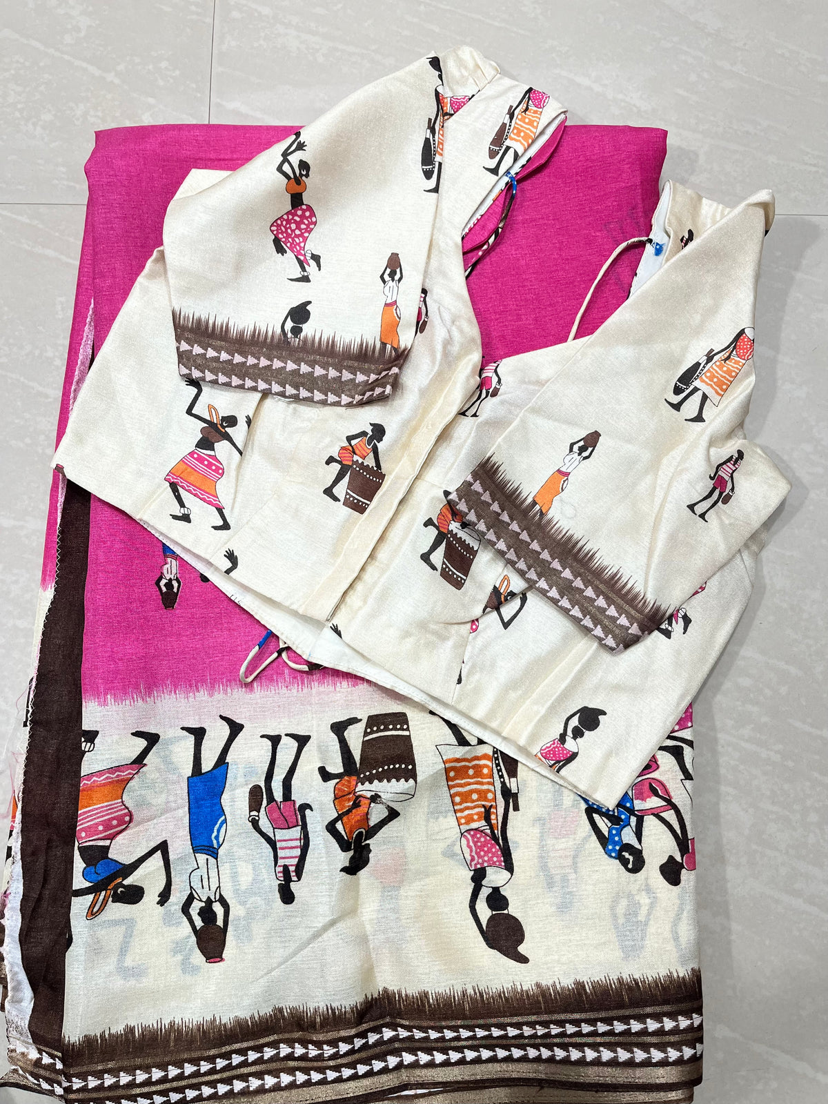 Soft tassur silk saree