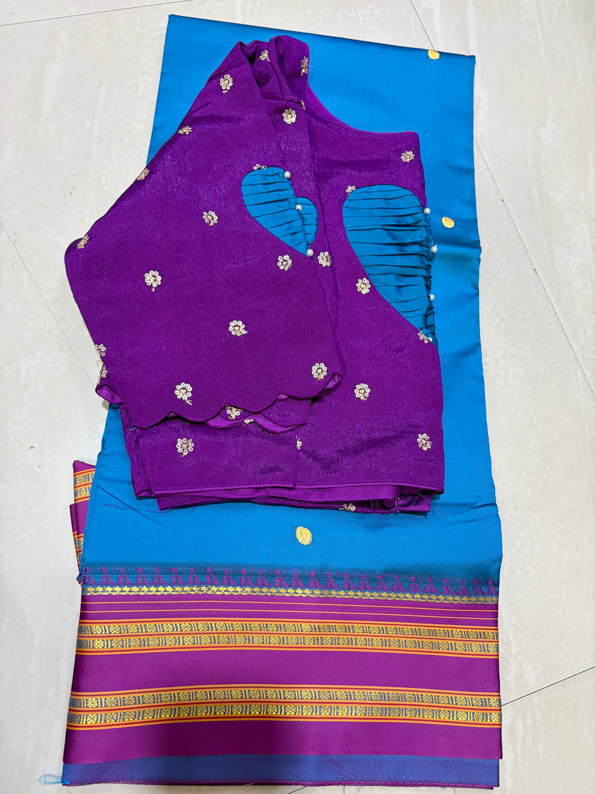 Narayanapet saree #petternblouse