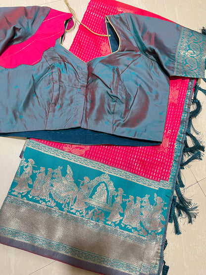 #pallakidesignsaree #softpattusaree