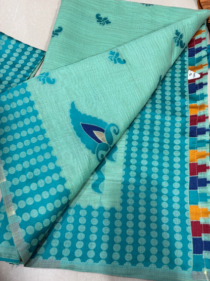 jamdanisaree with patternblouse