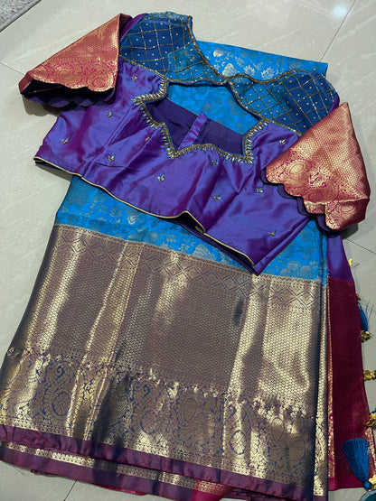 #kanchipattusaree #maggamblouse