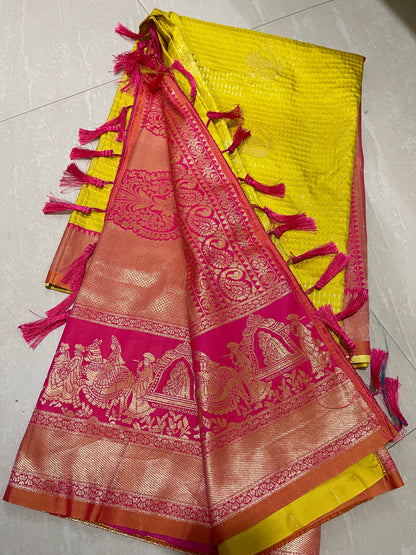 #softsilkpattusaree #liteweightsaree #with patternblouse