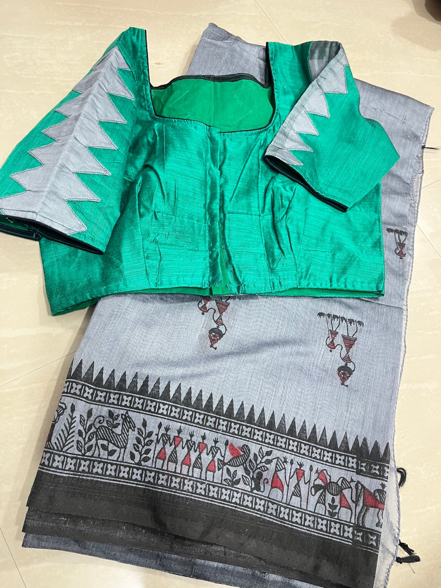 #cottonkalamkarisaree #chendericotton