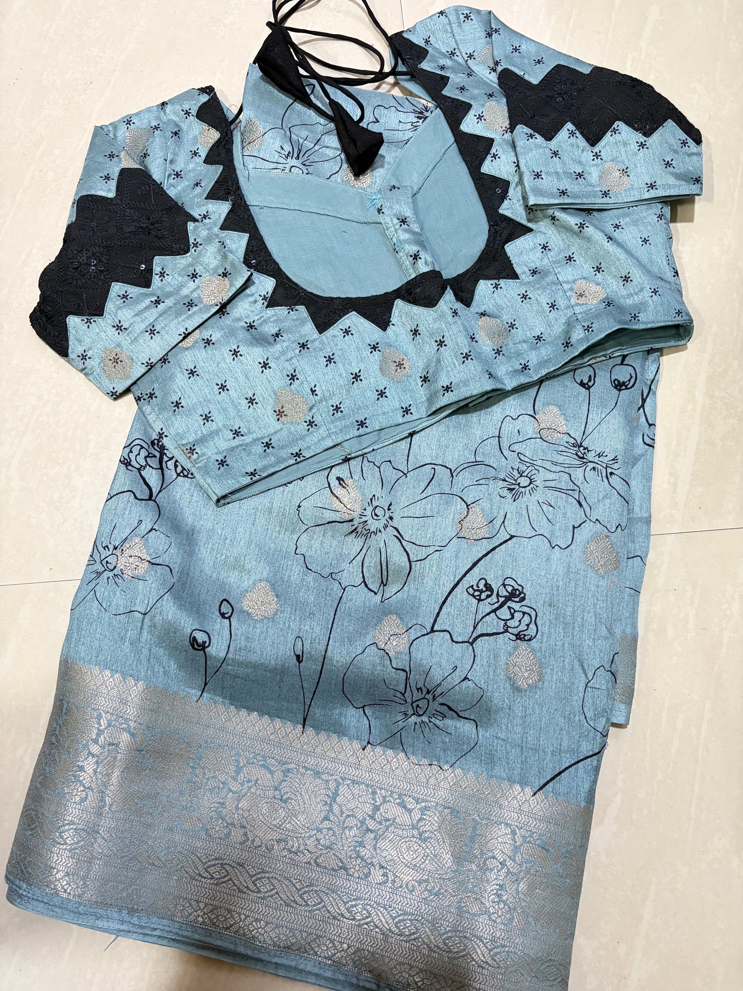 #softsilksaree #designerblouse