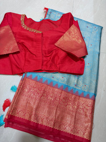#gadwalsaree #maggamblouse