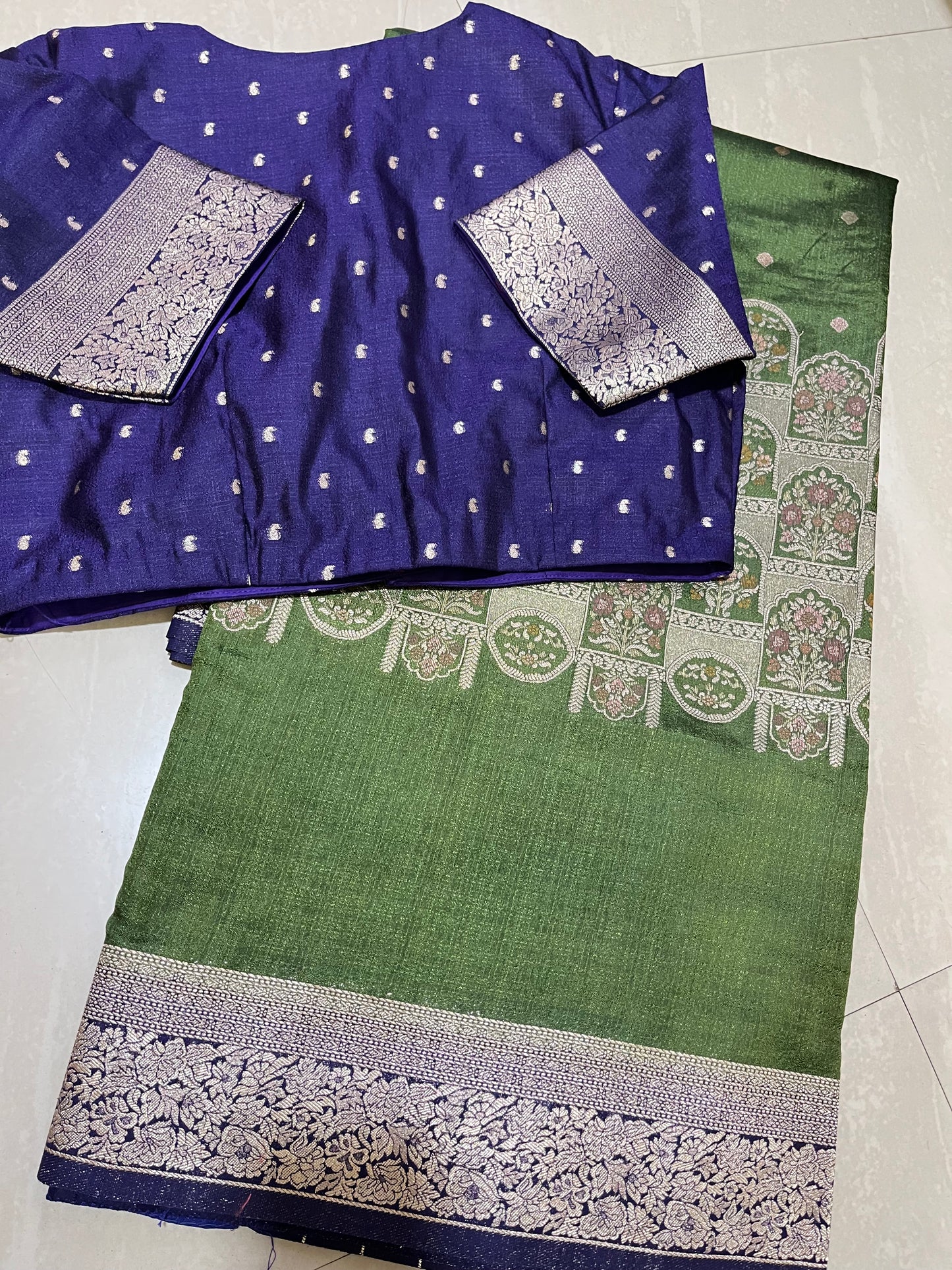 #tusserfabric #designersaree