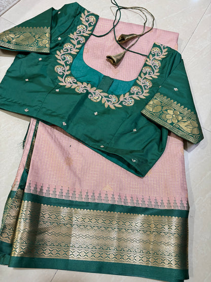 Gadwalsaree with maggam unique work