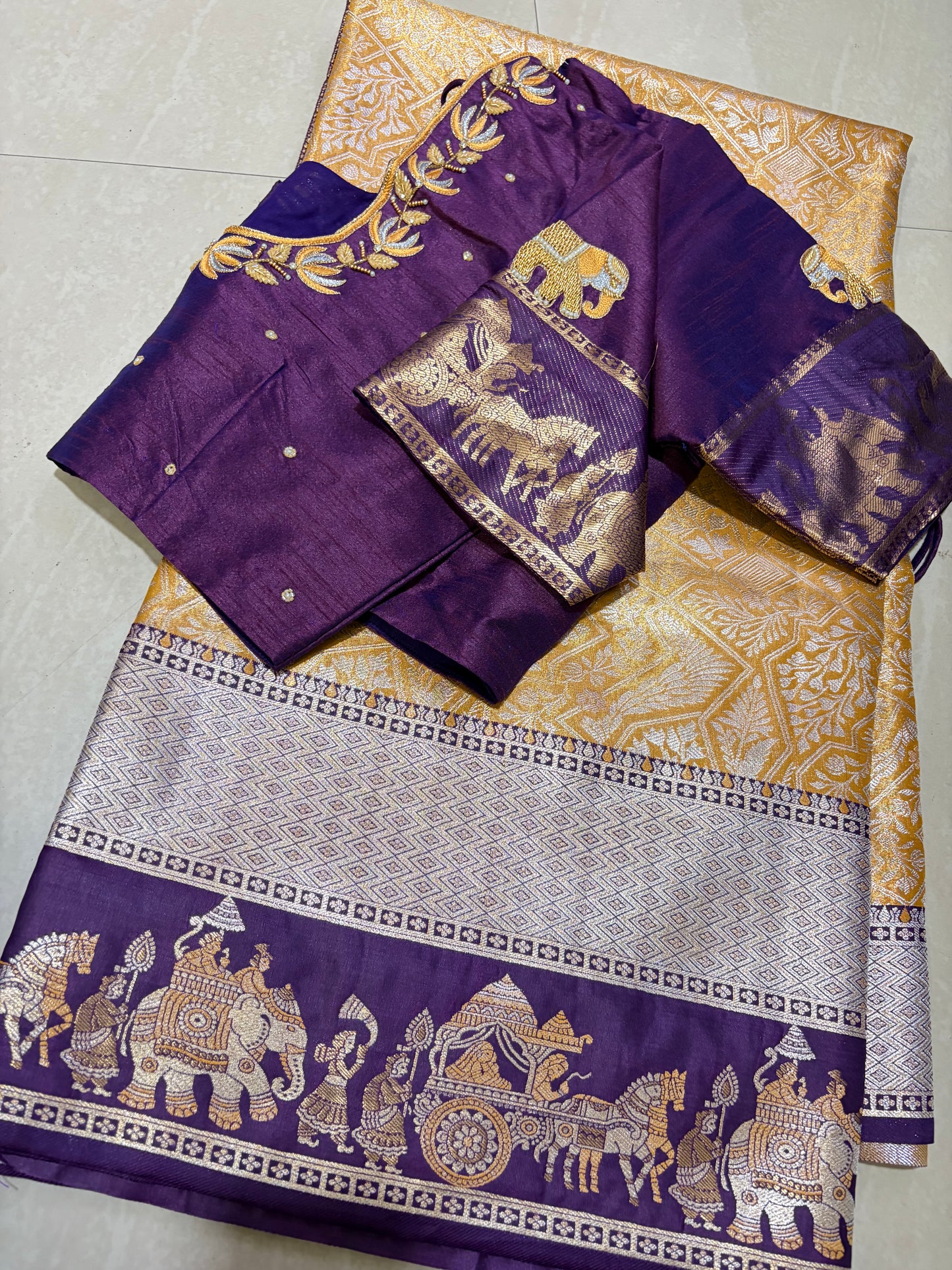 #kanchipattusaree #good quality #maggamwork