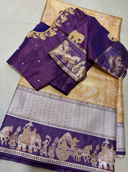 #kanchipattusaree #good quality #maggamwork