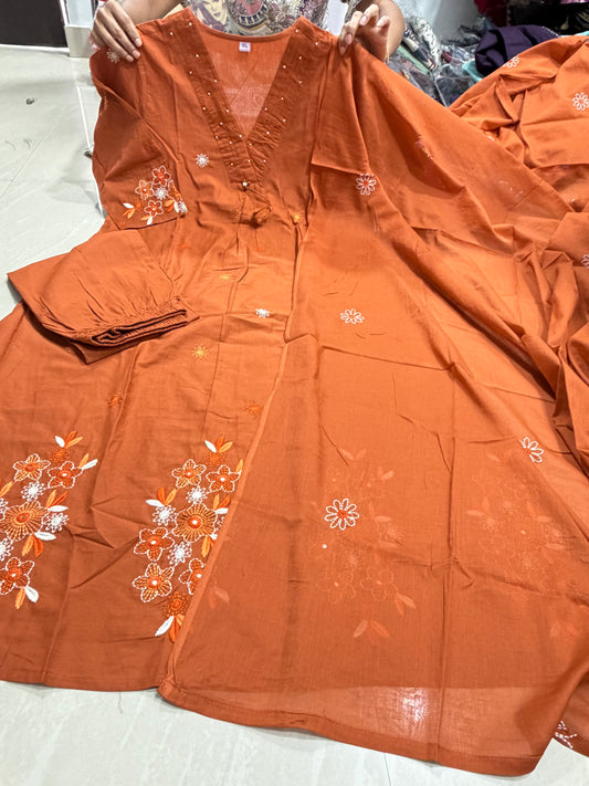 #Et1006 #mulcottondress #softfabric