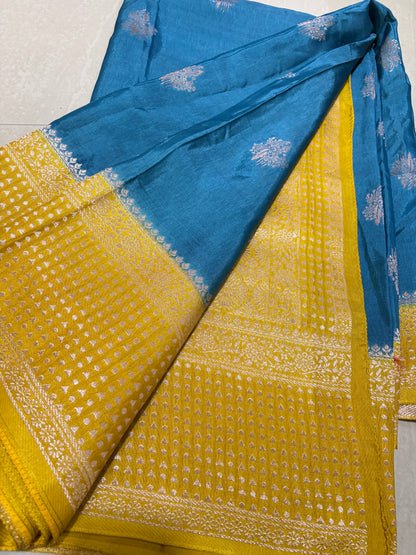 #banarasmushroosilksaree #maggamblousepattern