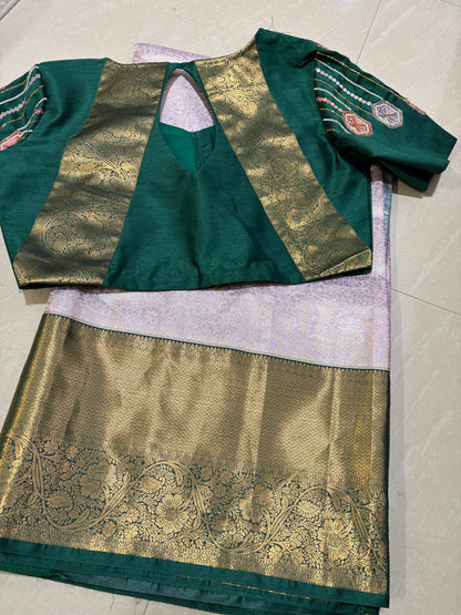#kanchipattusaree #maggamblouse #patternblouse