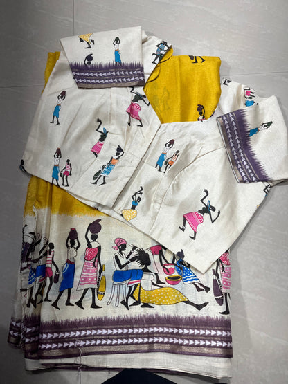 Soft tassur silk