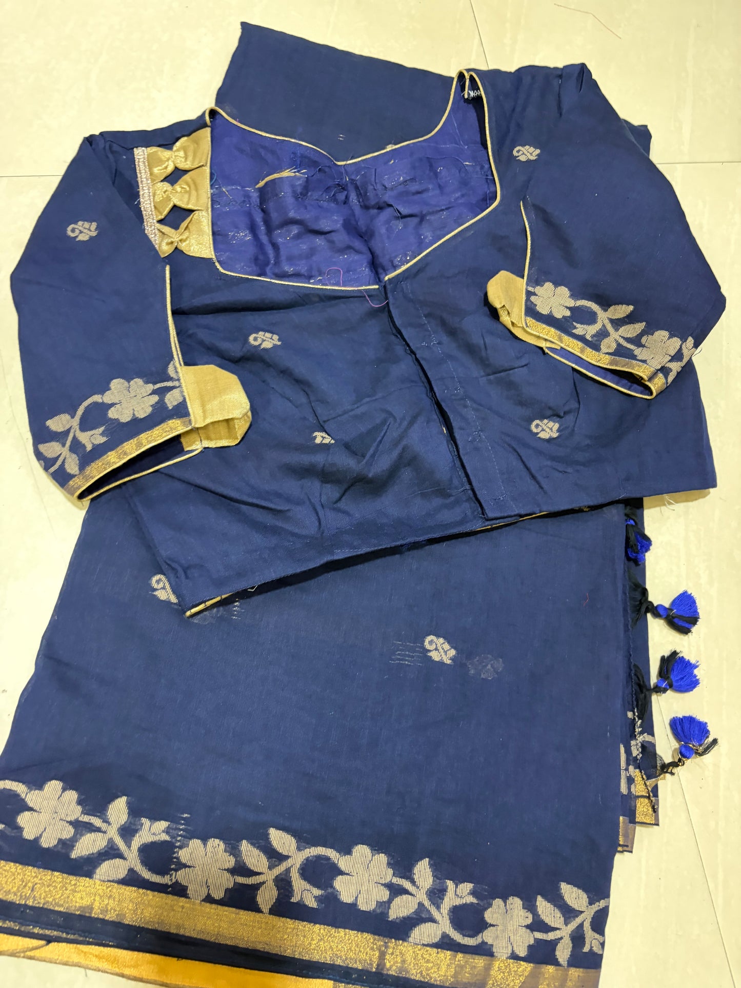 #jamdhanicottonsaree #patternblouse