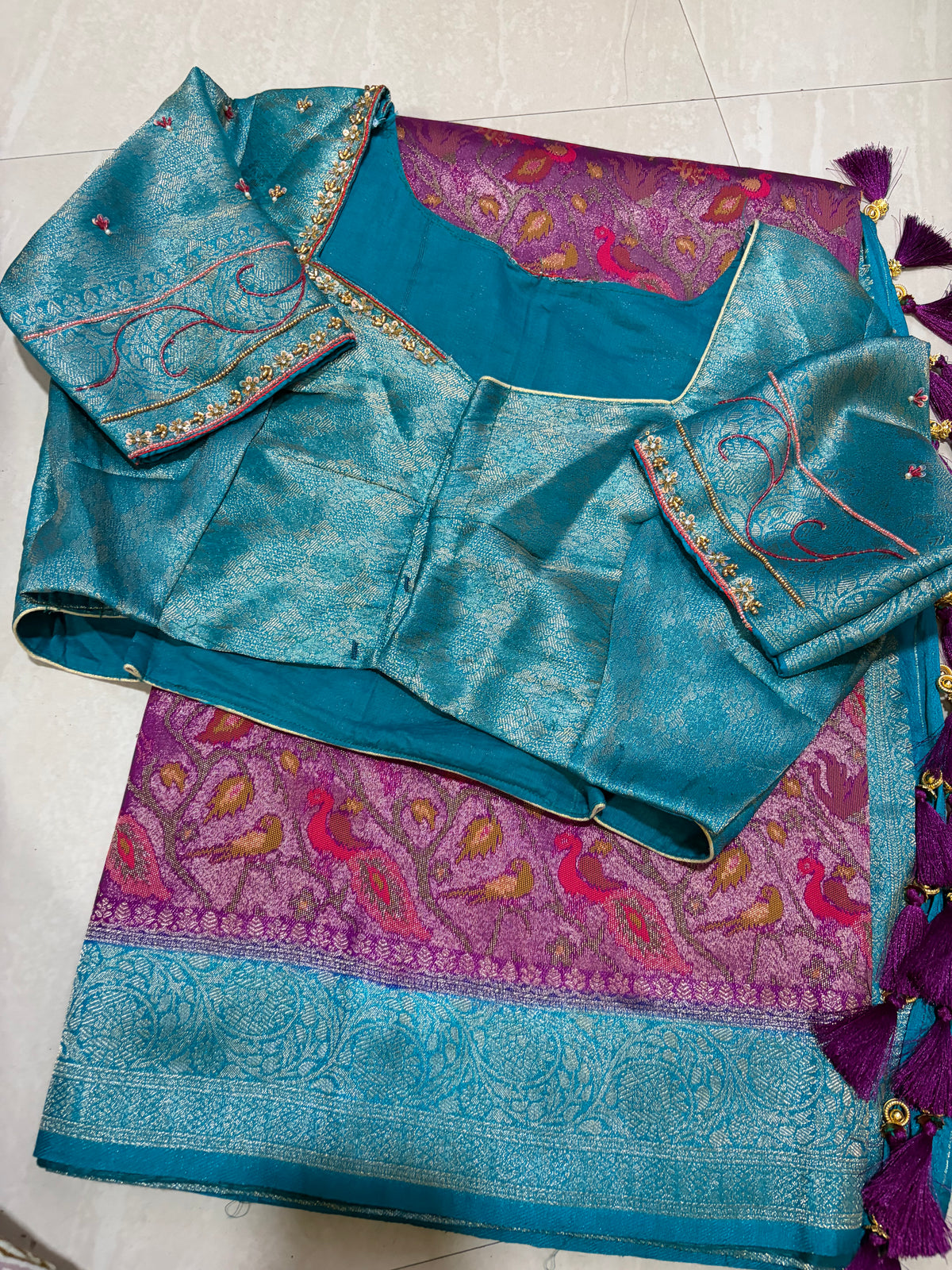 #banarassaree #patternblouse