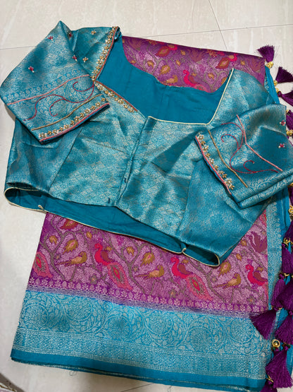 #banarassaree #patternblouse