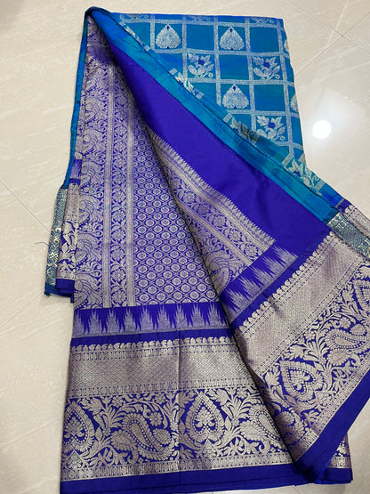 #narayanapetpattusaree #withpatternblouse