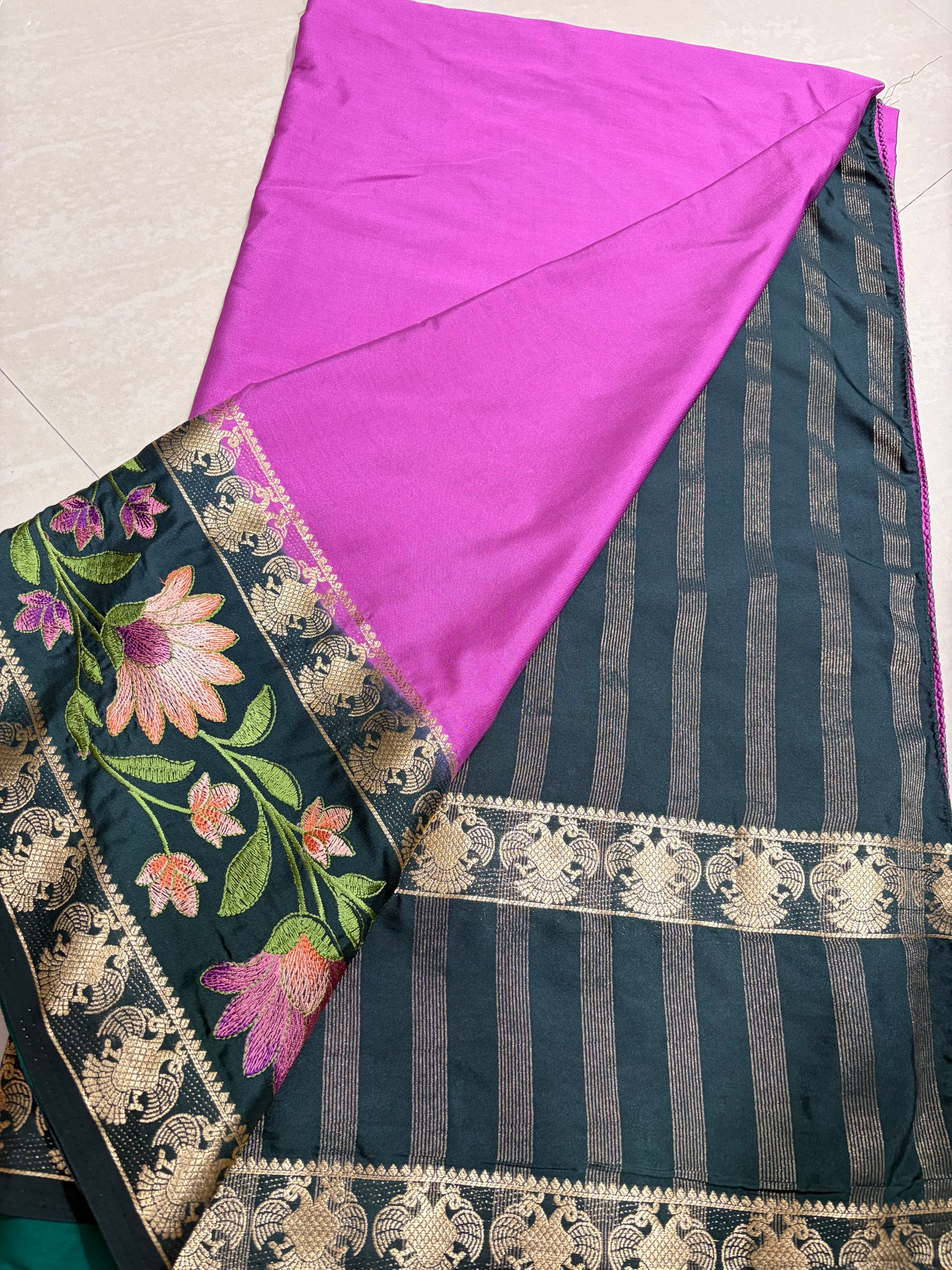 #mysoresilksaree #pattenblouse