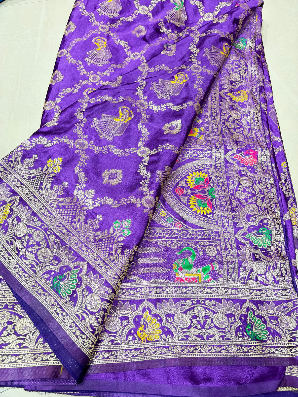 #banarasi sarees #mushroosilksaree #patternblouse