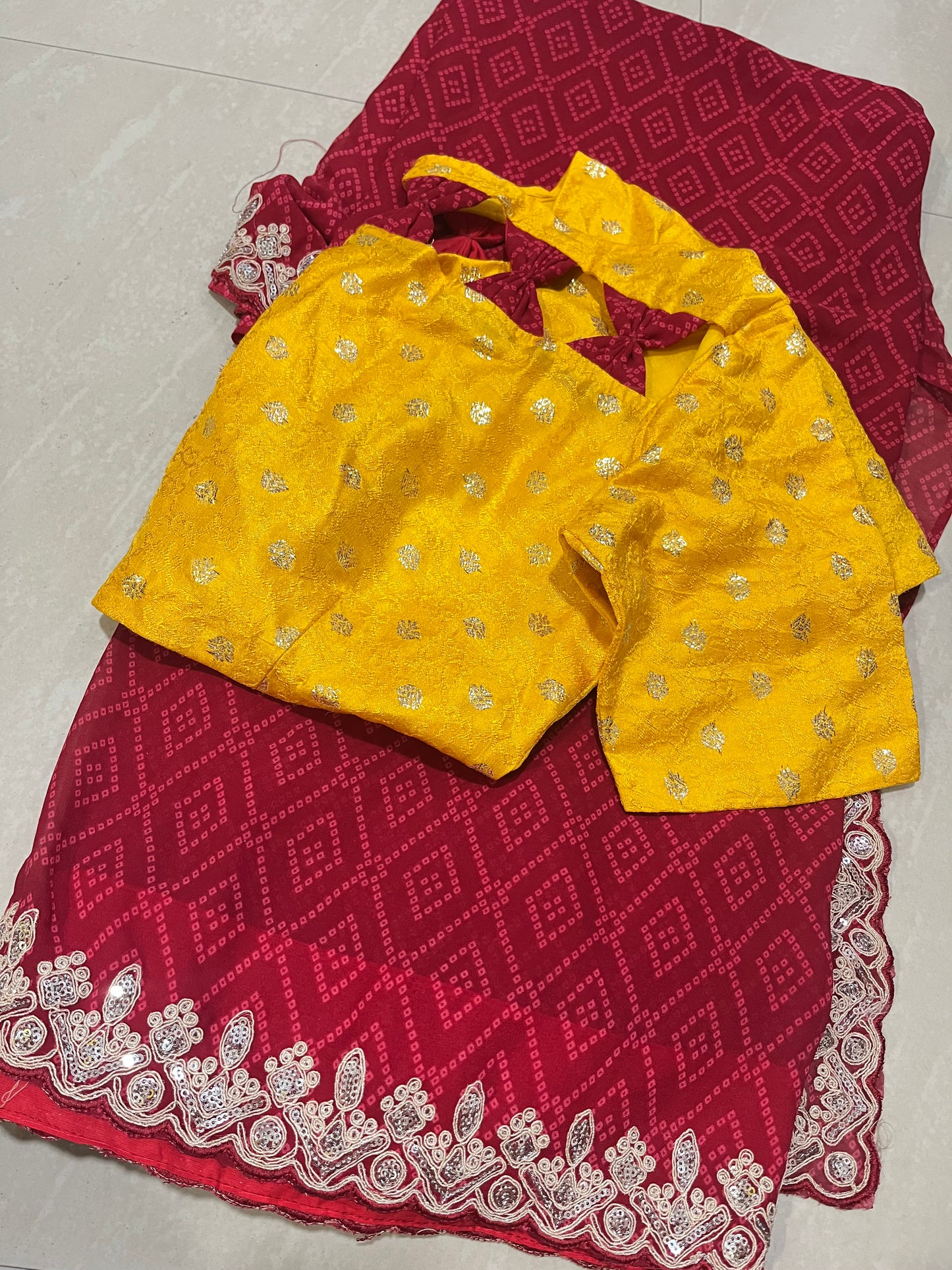 #puregeorgettesaree #patternblouse