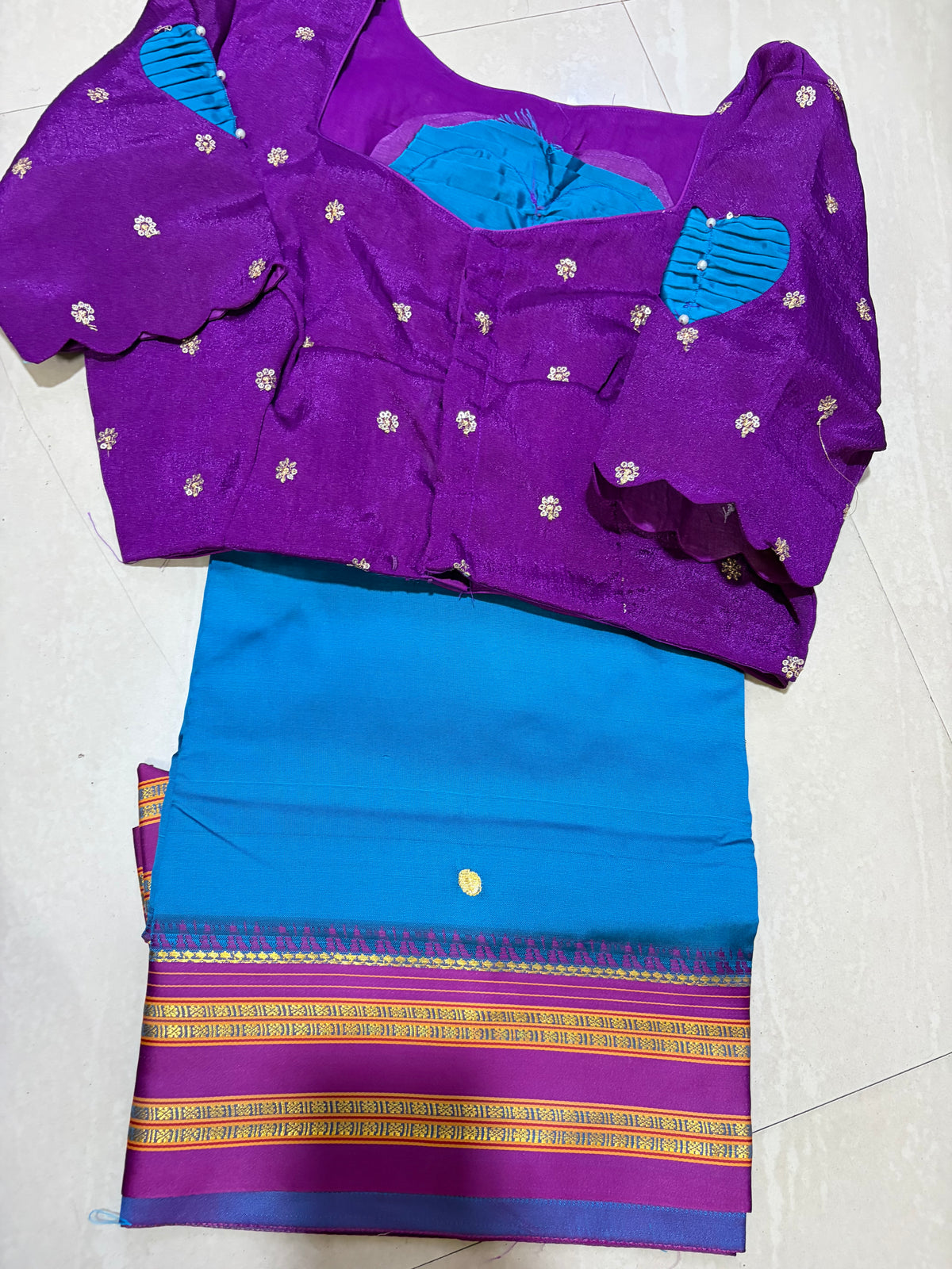 Narayanapet saree #petternblouse