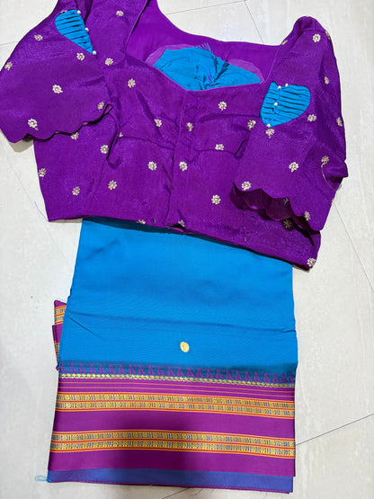 Narayanapet saree #petternblouse