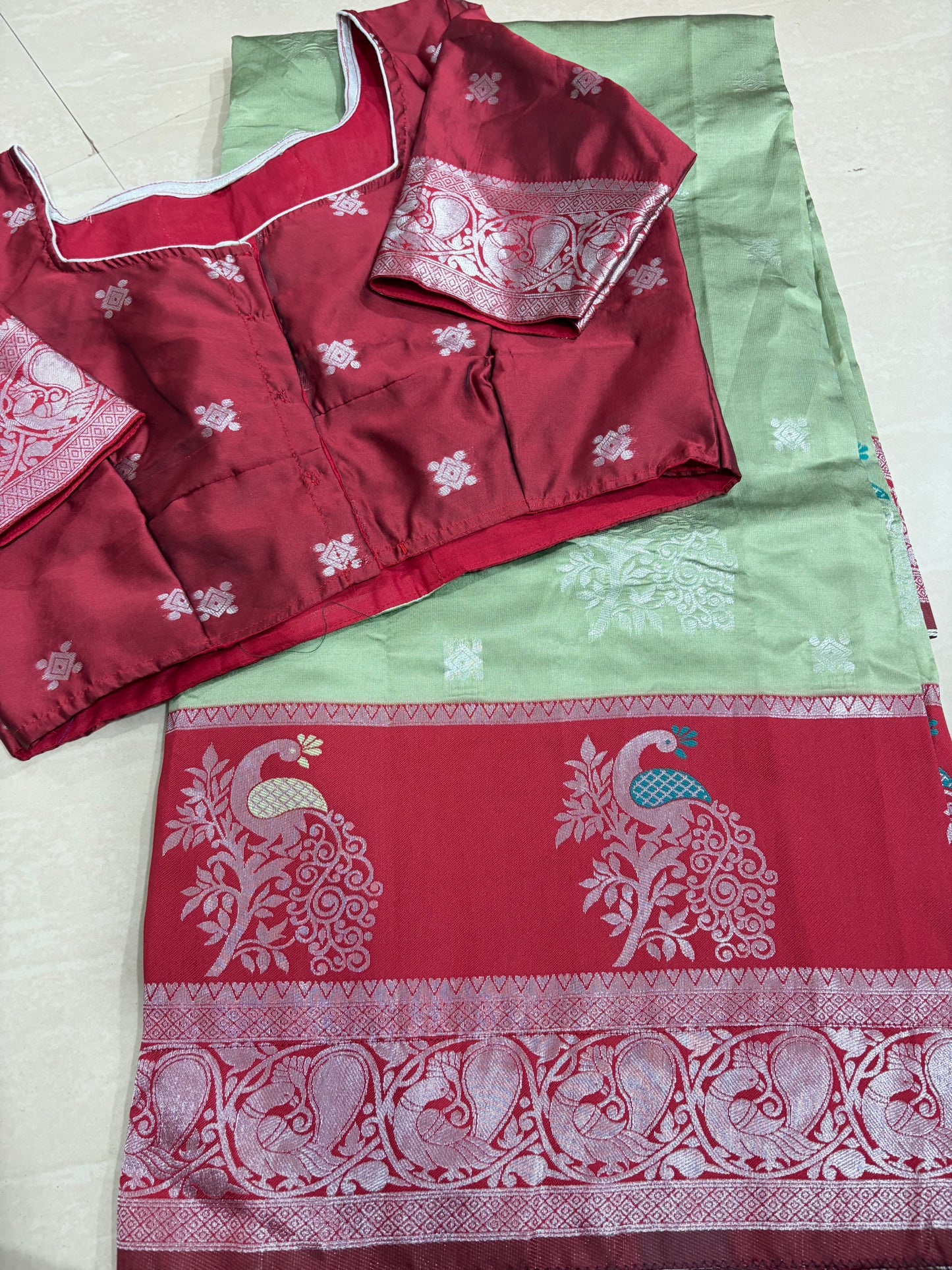 #softpattusaree #patternblouse