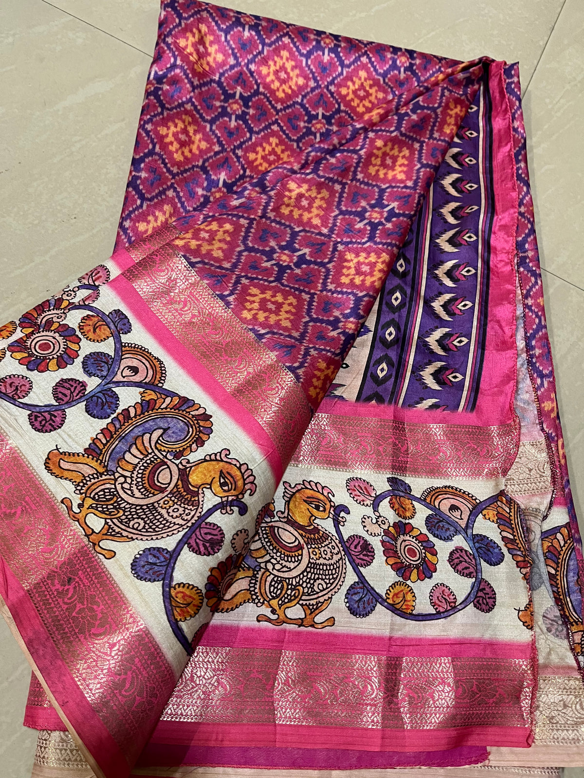 #patoladesign #kalamkaridesign #patternblouse