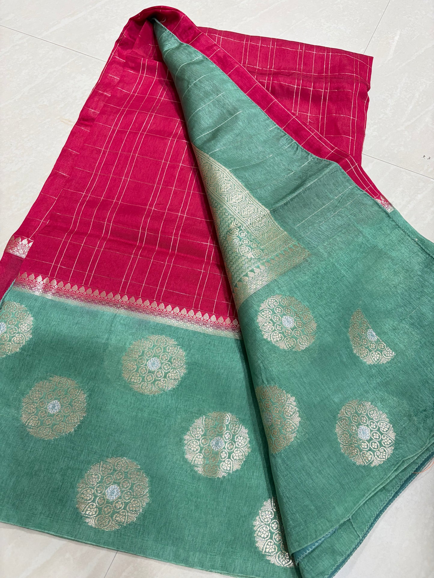 #matkasilksaree #maggamblouse