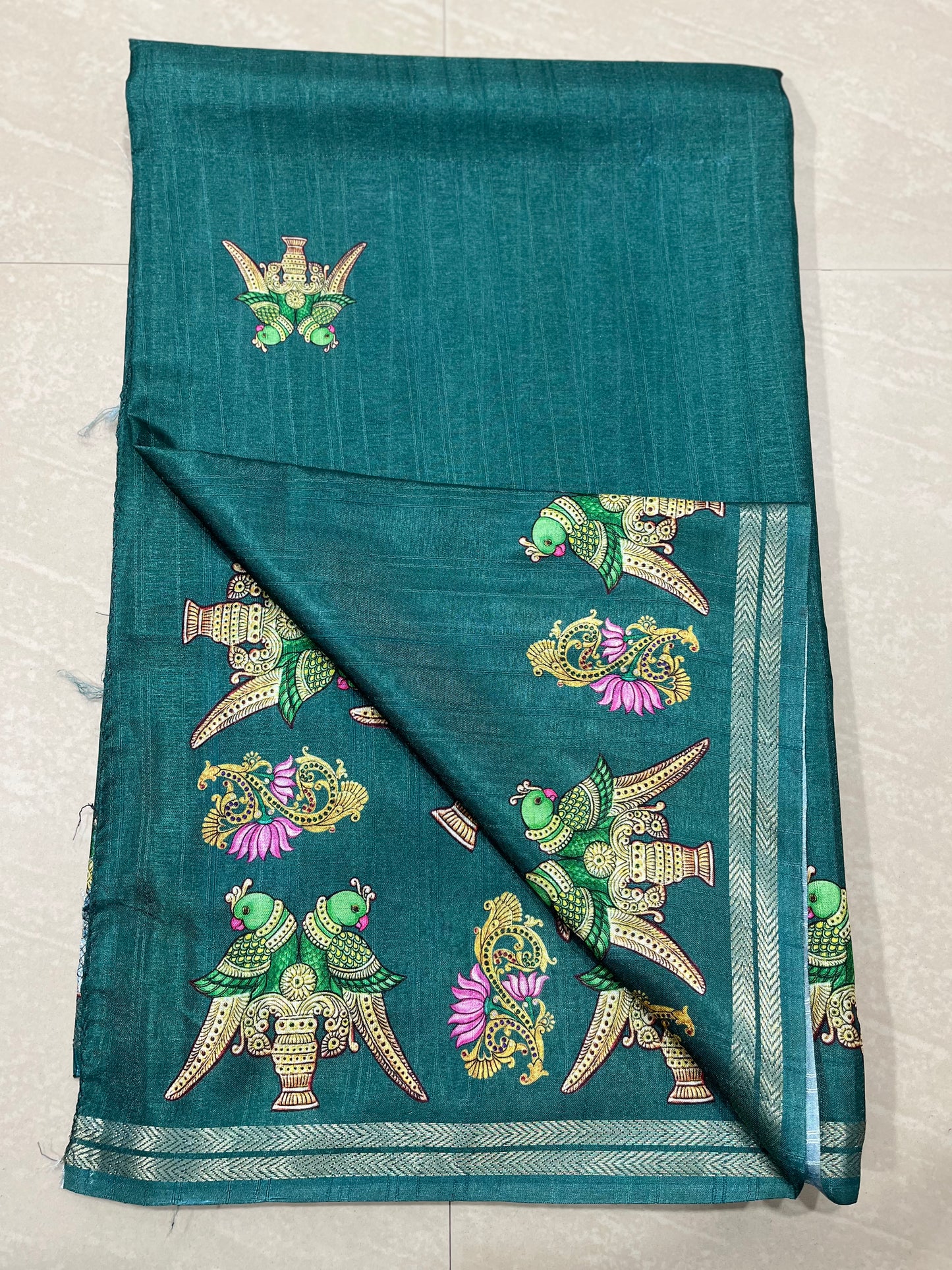Thanjavur print model with beautiful art Blouse