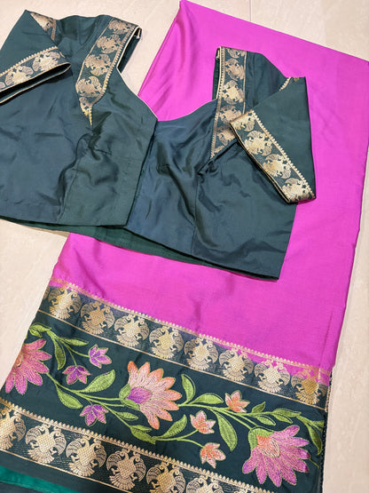 #mysoresilksaree #blousepatten
