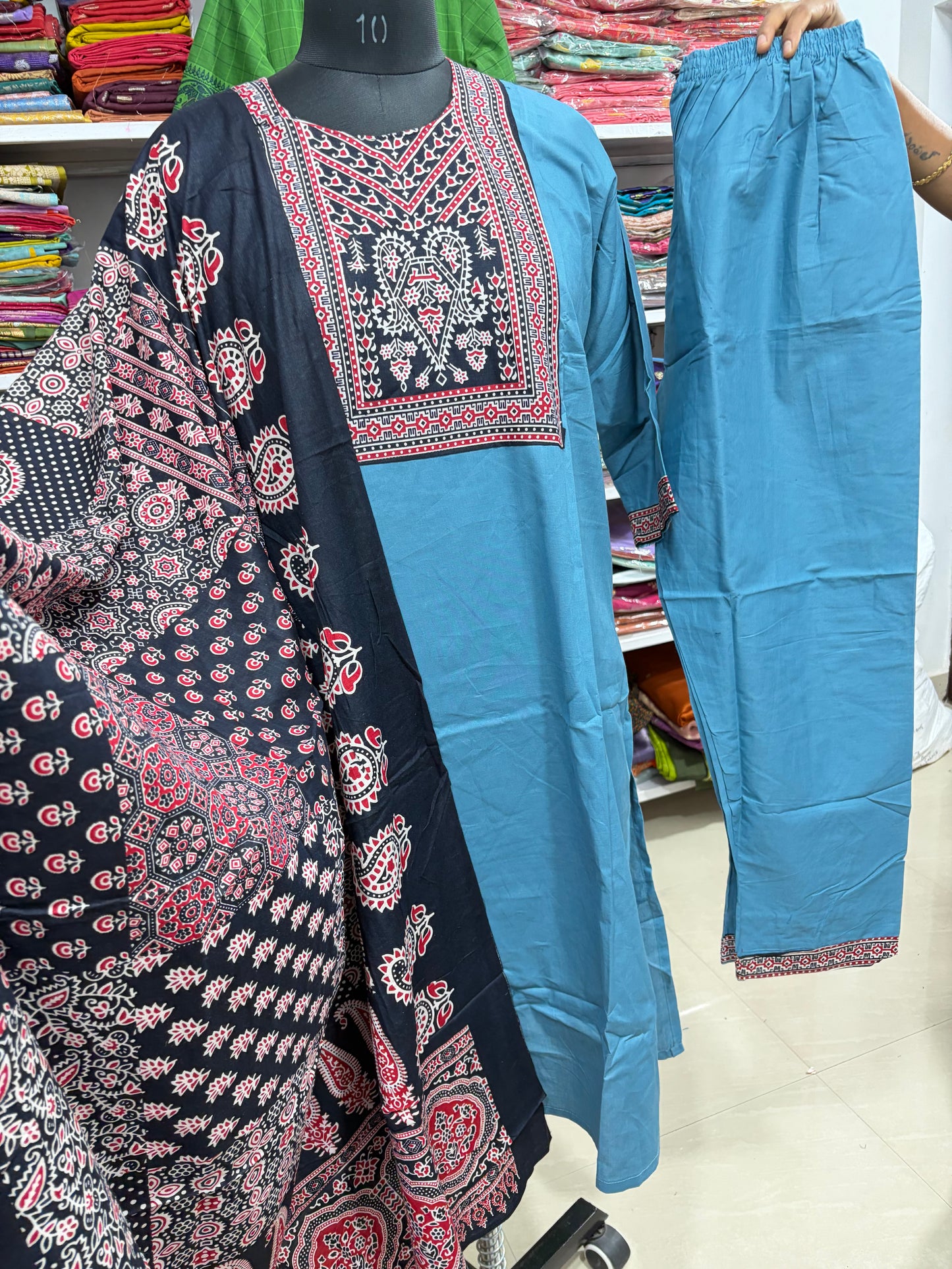 #ES1002 #cottondress #bhabucotton