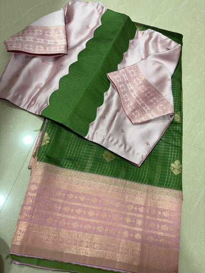 #Kanchisoft pattu #patternblouse