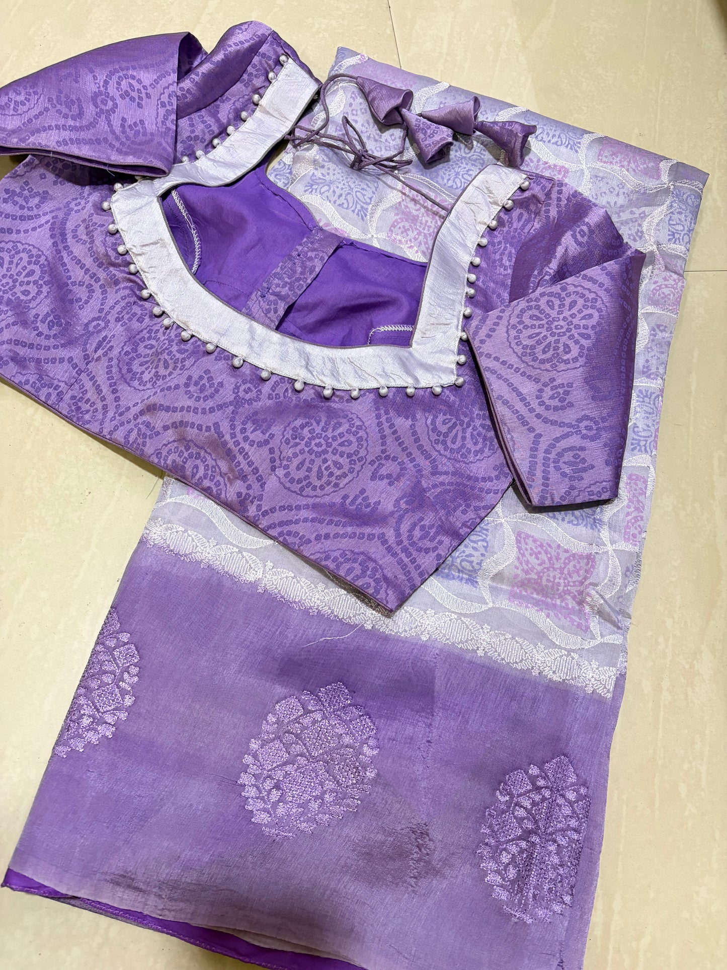 #tassursaree #puretassur #patternblouse