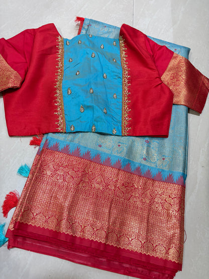 #gadwalsaree #maggamblouse
