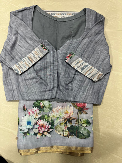 Leninsaree #patternblouse