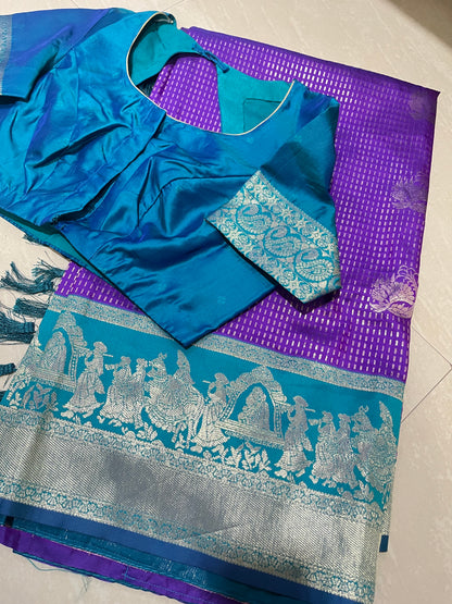 #softpattusaree #pallakidesignsaree