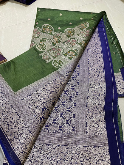 #tusserfabric #designersaree