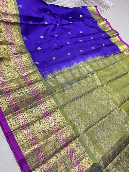 #gadwalsaree purports #blouse with maggam work
