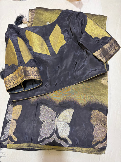 #tissuesaree #puretissue #blousepattern