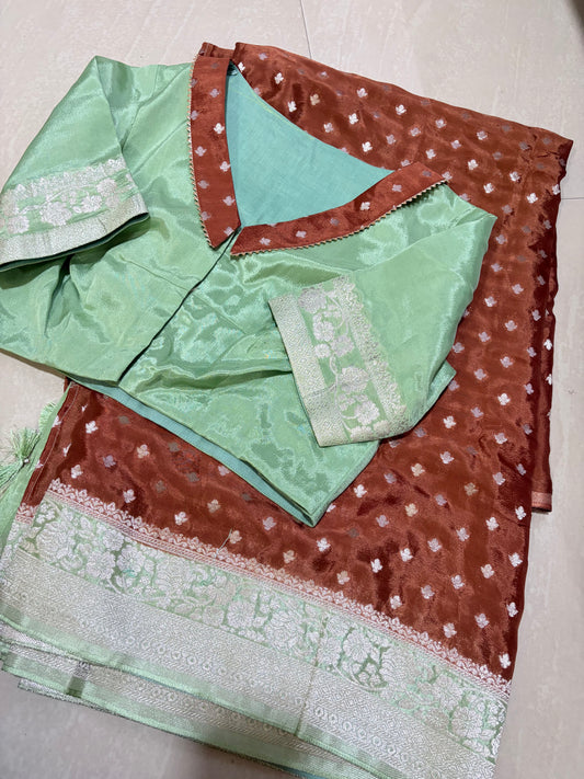 #kaddigeorgettesaree #patternblouse #designersarees