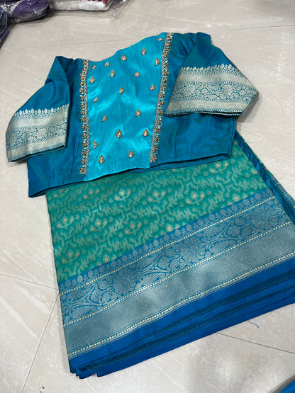 #banaraspattusaree #maggam blouse