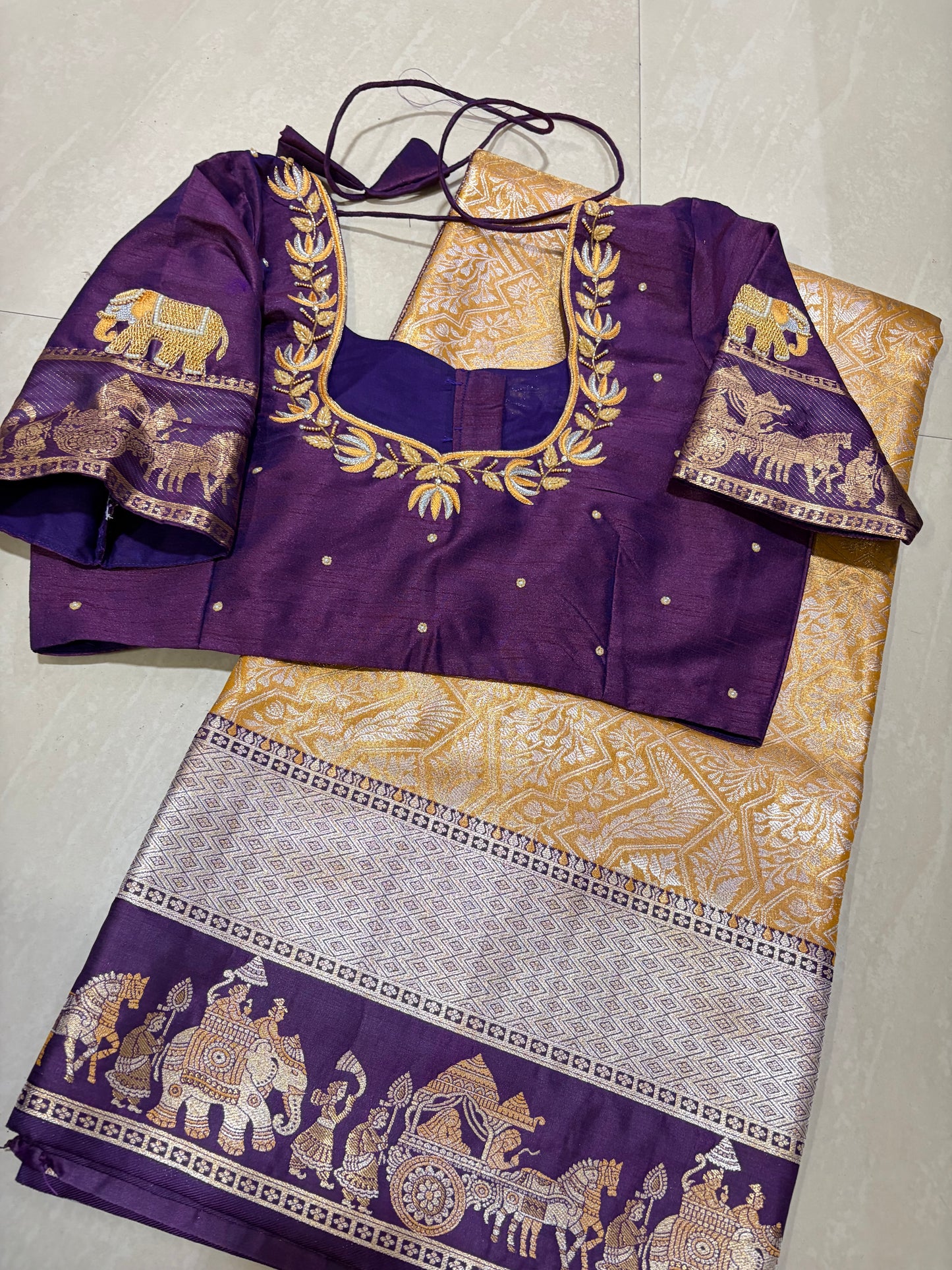 #kanchipattusaree #good quality #maggamwork